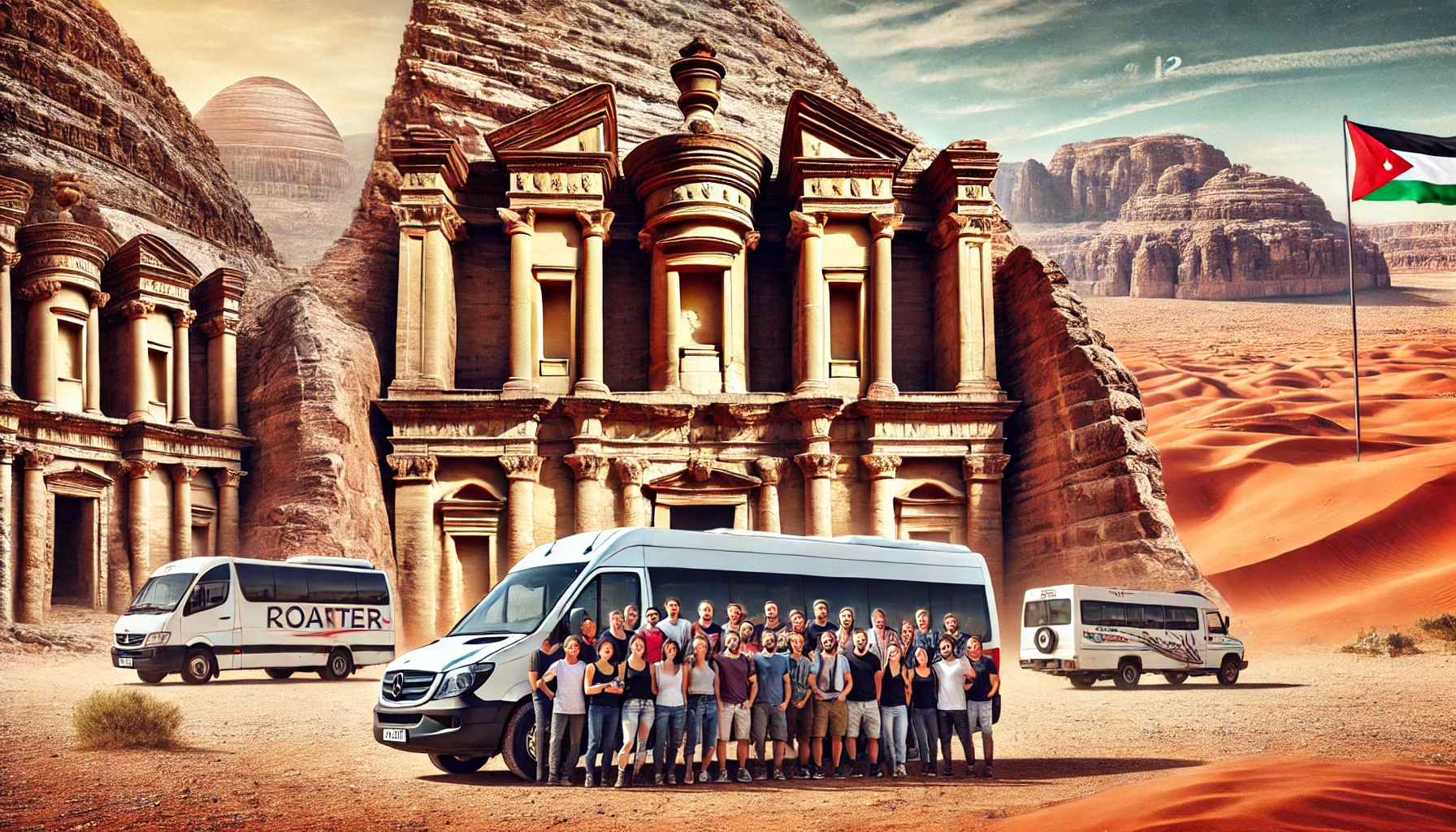 English-speaking guides and drivers for tours and trips in Jordan.